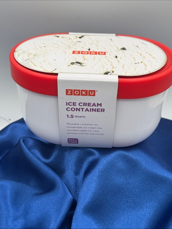 Zoku Other - Zoku Ice Cream Container in Red and White. NIB